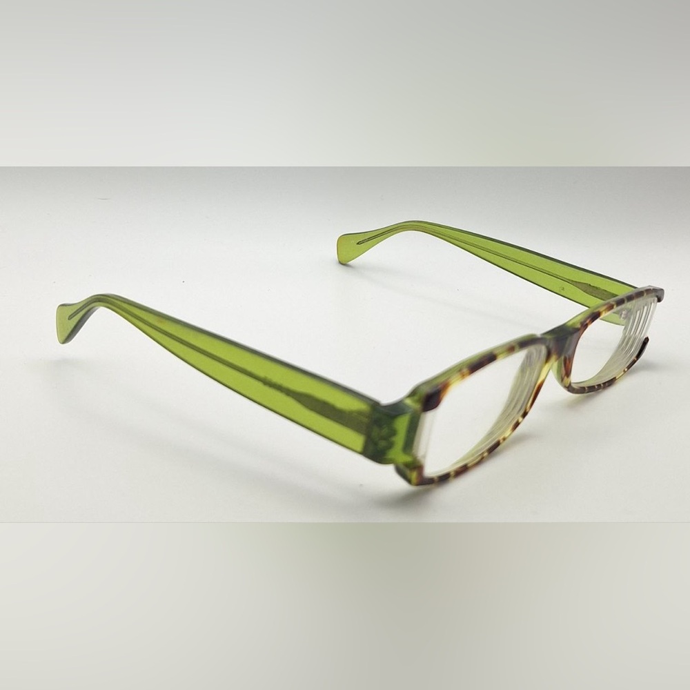 Face A Face Brown Green Oval Sunglasses Frames Only